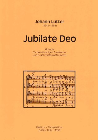 Jubilate Deo - Johann Lütter
